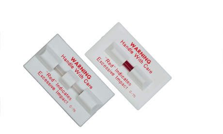 Shockwatch® Clip / ШокВотч-Клип (100G, 75G, 50G, 37G, 25G, 15G) индикатор удара