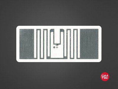 Этикетка (RFID) UHF 45*19 mm (U9)