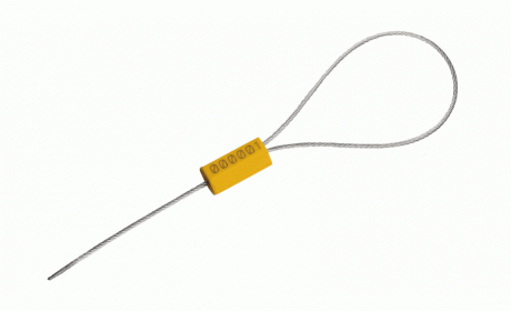 Тросовая пломба Малтилок АБС МИНИ диаметр 1.8 мм, длина 300 мм